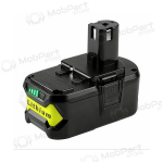 T&ouml;&ouml;riistade aku RYOBI RB18L60, 18V, 6Ah, Li-ion