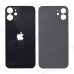 Apple iPhone 12 mini patareipesade kaas (tagakaas) (mustad) (bigger hole for camera)
