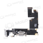 Apple iPhone 6 Plus laadimispesa ja mikrofoni liides (laadimisliides) (&scaron;viesiai hall) (kasutatud, originaalne)