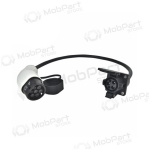 Elektromobilio adapter Duosida Type 2 (Female) - Type 1 (Male)