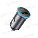 Autolaadija Acefast B15 65 W USB-C + USB-A PD QC hall