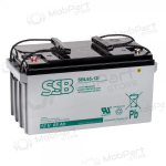 Aku (AGM) SSB SBL (65Ah, 12V, F13 M6, VRLA)