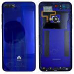 Huawei Y7 2018 patareipesade kaas (tagakaas) (sinised) (kasutatud grade B, originaalne)