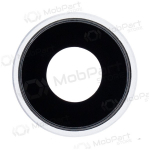 Apple iPhone XR kaamera klaas (h&otilde;bedased / valged) (koos raamiga)