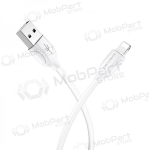 Lightning kaabel Borofone BX19 USB-A to Lightning 1 m valge