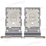 Samsung Galaxy S23 Ultra kahe SIM-kaardi hoidik (kreemjas) (originaal)