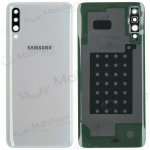 Samsung A705 Galaxy A70 2019 patareipesade kaas (tagakaas) (valged) (kasutatud grade B, originaalne)