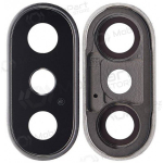 Apple iPhone X kaamera klaas (h&otilde;bedased) (koos raamiga)