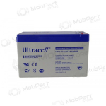 Akumuliatorius Ultracell UXL7-12 (7Ah, 12V, F1, VRLA, AGM)