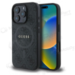 Apple iPhone 16 Pro Max &uuml;mbris - Guess PU Leather 4G Colored Ring MagSafe (must)