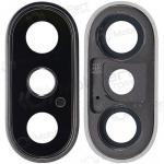 Apple iPhone XS / XS Max kaamera klaas (h&otilde;bedased) (koos raamiga)