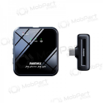 Juodas juhtmevaba mikrofon Remax K11 USB-C