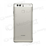 Huawei P9 patareipesade kaas (tagakaas) h&otilde;bedased (Mystic Silver) (kasutatud grade C, originaalne)