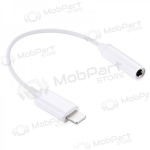 Adapter ADP18 i&scaron; Lightning į 3,5mm be pakuotės (valged)