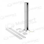 Kahepoolne valge alumiiniumist kolonn Legrand Mosaic 653003 (68 cm)