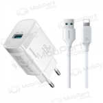 Telefoni laadija Joyroom JR-TF4 18 W USB-A Lightning QC PD valge