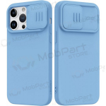 Apple iPhone 14 Plus &uuml;mbris &bdquo;Nillkin Silicone&ldquo; (helesinine)