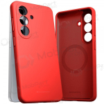 Samsung Galaxy A57 &uuml;mbris Mercury "Pure Magsafe Silicon Case" (punane)