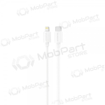Lightning kaabel Dudao L4X USB-C - Lightning 1.2 m 30 W valge
