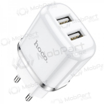 Laadija Hoco N4 x 2 USB jungtimis (2.4A) (valged)