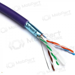 Sidekaabel Excel 190-076 Cat6 F/UTP (LZSH, B2CA, violetne, rull 305m.)