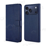Apple iPhone 12, 12 Pro &uuml;mbris - HDD Clasp Wallet Case (sinine)