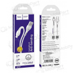 USB kaabel HOCO X37 Cool Power "microUSB" 1.0m (valged)