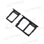 Samsung Galaxy A6+ 2018 SIM-kaardi hoidik (2tk) (must)