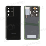 Samsung G988 Galaxy S20 Ultra patareipesade kaas (tagakaas) mustad (Cosmic Black) (kasutatud grade C, originaalne)