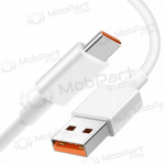 USB kaabel Xiaomi USB-A to USB-C 6A 1.0m valged