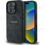 Apple iPhone 16 Pro &uuml;mbris - Guess PU Leather 4G Colored Ring MagSafe (must)