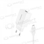 Telefoni laadija Foneng K210 10 W USB-A MicroUSB valge