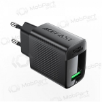 Laadija Acefast A90 18W USB-A mustad