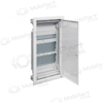 Hager 60 mod. multimedia skydelis metalinėmis durelėmis Hager VOLTA3 VU60NWB