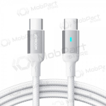 USB kaabel Joyroom S-CC100A10 Type-C to Type-C 100W 1.2m valged