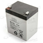 Akumulaator (AGM) SSB SB (5Ah, 12V, F2, VRLA)
