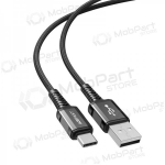 USB kaabel Acefast C1-04 USB-A to USB-C 1.2m mustad