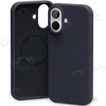 Apple iPhone 17 &uuml;mbris Mercury - Pure Magsafe Silicon Case - tumesinine
