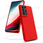 Samsung Galaxy A35 &uuml;mbris Mercury "Silicone Case" (punane)