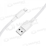 Lightning kaabel Borofone BX117 USB-A &ndash; Lightning 1 m 2.4A valge