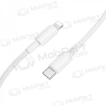 Lightning kaabel Borofone BX117 USB-C Lightning 1 m PD 27 W valge