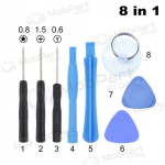T&ouml;&ouml;riistade komplekt (8 in 1)