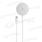 MagSafe juhtmevaba laadija Blue Star Charing Pad 15 W USB-C kaabliga valge