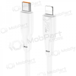 USB kaabel Hoco X93 60W USB-C to USB-C 1.0m valged