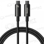 USB-C kaabel Baseus Tungsten CAWJ040001 USB-C kuni USB-C 1 m 240 W must