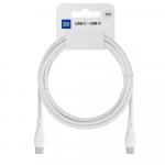 Laadimisjuhe Blue Star PJ73-13-3 USB-C to USB-C 60W 1.0m valge