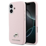 Telefoni&uuml;mbris Karl Lagerfeld PU Karl and Choupette Heads Pins MagSafe Apple iPhone 17 roosa