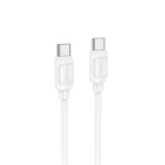 Laadimisjuhe Hoco X115 240W USB-C to USB-C 1.0m valge