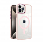 Telefoni&uuml;mbris Premium Mag Cover Apple iPhone 15 Pro Max roosa