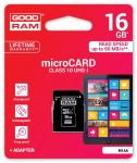 M&auml;lukaart Goodram microSD 16Gb (class 10) + SD adapter